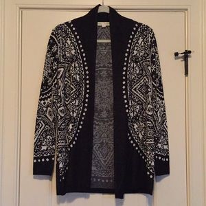 Black & White UO Cardigan